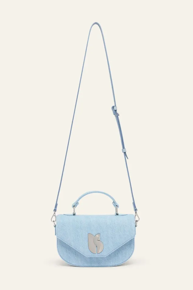 RoundShaped Bag Sign Blue Women Baandsh Bags