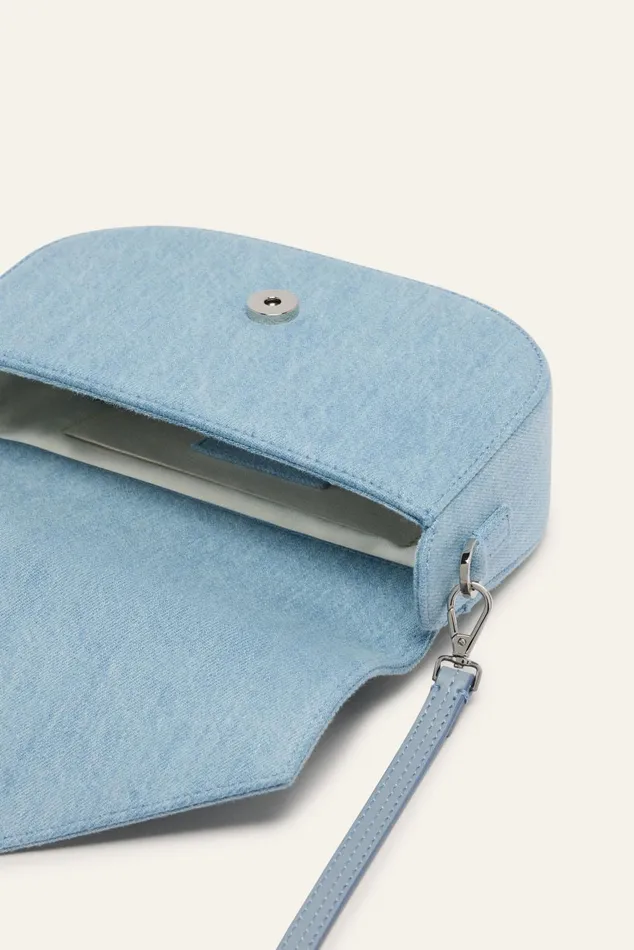 RoundShaped Bag Sign Blue Women Baandsh Bags