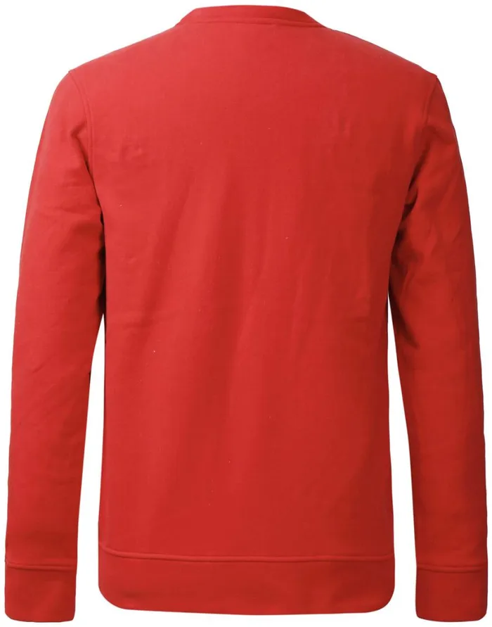 Rutger Sweater Lava Red Men Didriksons Hoodies and Sweatshirts