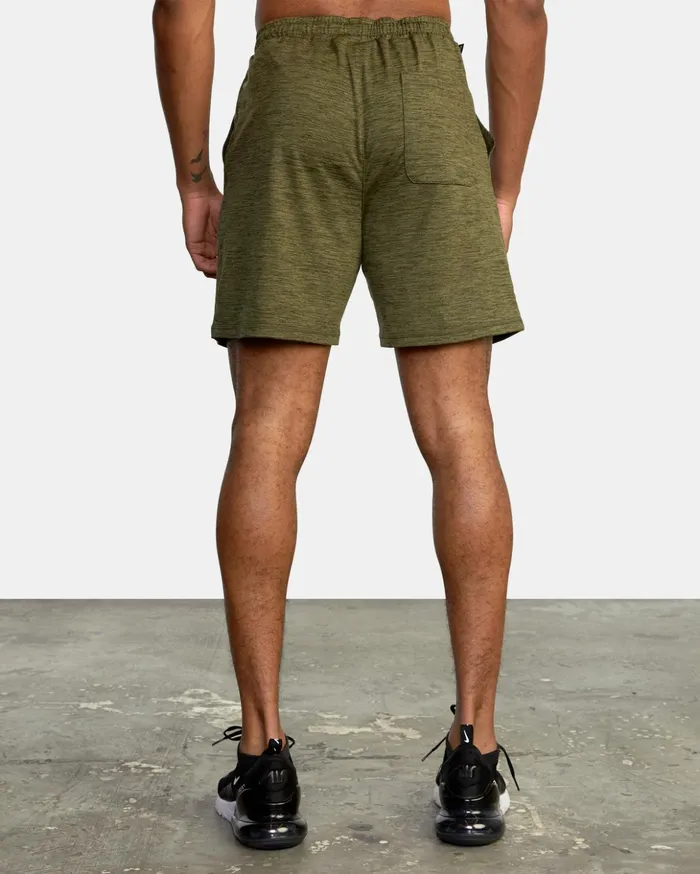 RVCA Athletic Shorts CAble Elastic Walkshorts 17034 Olive 8211 Men