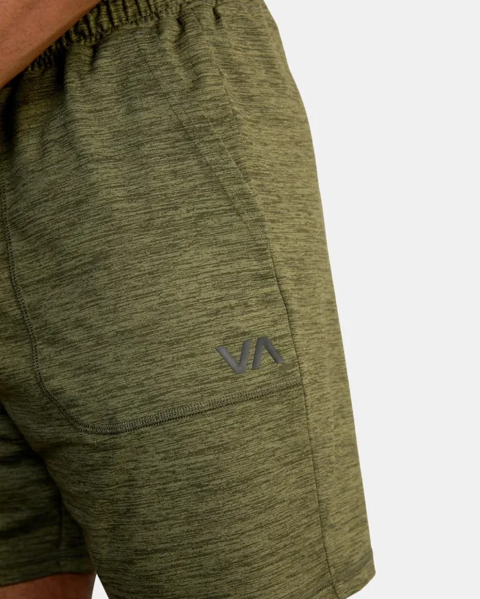 RVCA Athletic Shorts CAble Elastic Walkshorts 17034 Olive 8211 Men