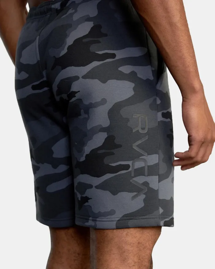 RVCA Athletic Shorts Sport Elastic Waist Walkshorts IV 19034 Camo 8211 Men