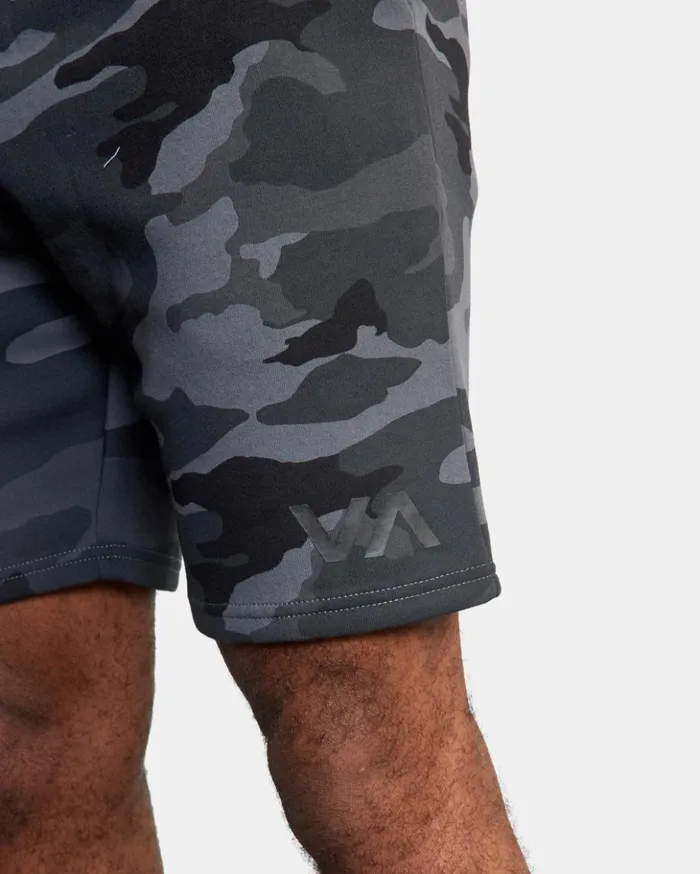 RVCA Athletic Shorts Sport Elastic Waist Walkshorts IV 19034 Camo 8211 Men