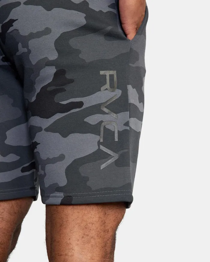 RVCA Athletic Shorts Sport Elastic Waist Walkshorts IV 19034 Camo 8211 Men