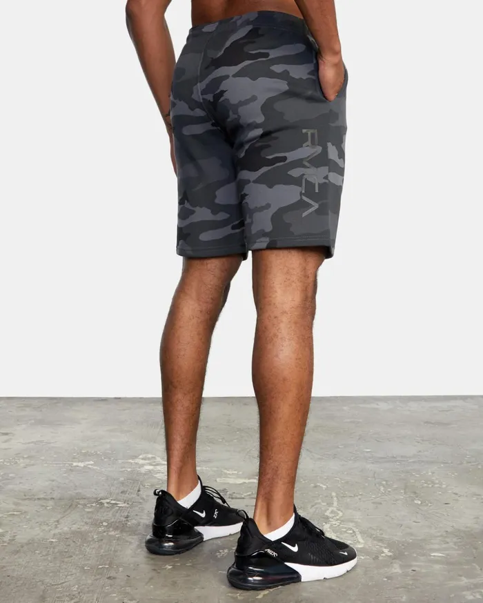 RVCA Athletic Shorts Sport Elastic Waist Walkshorts IV 19034 Camo 8211 Men