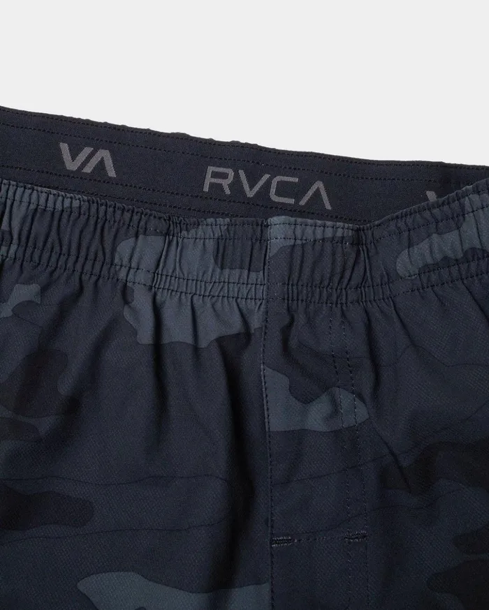 RVCA Athletic Shorts Yogger Stretch Elastic Waist Shorts 17034 Camo 8211 Men RVCA Athletic Shorts Yogger Stretch Elastic Waist Shorts 17034 Camo 8211 Men