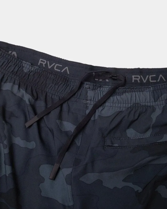 RVCA Athletic Shorts Yogger Stretch Elastic Waist Shorts 17034 Camo 8211 Men RVCA Athletic Shorts Yogger Stretch Elastic Waist Shorts 17034 Camo 8211 Men