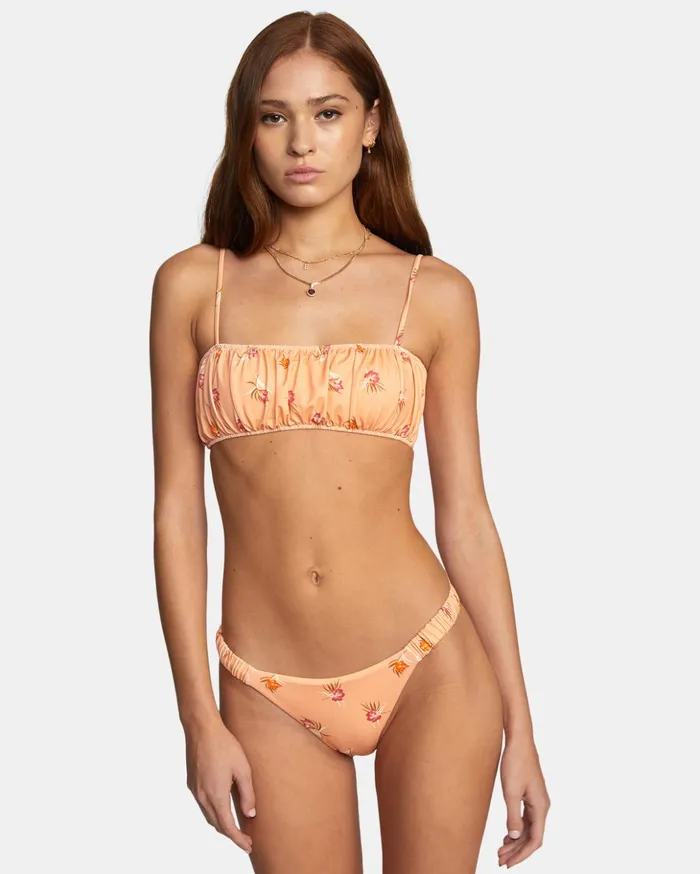 RVCA Bikini Bottoms Easy To Love French Bikini Bottoms Coral 8211 Women