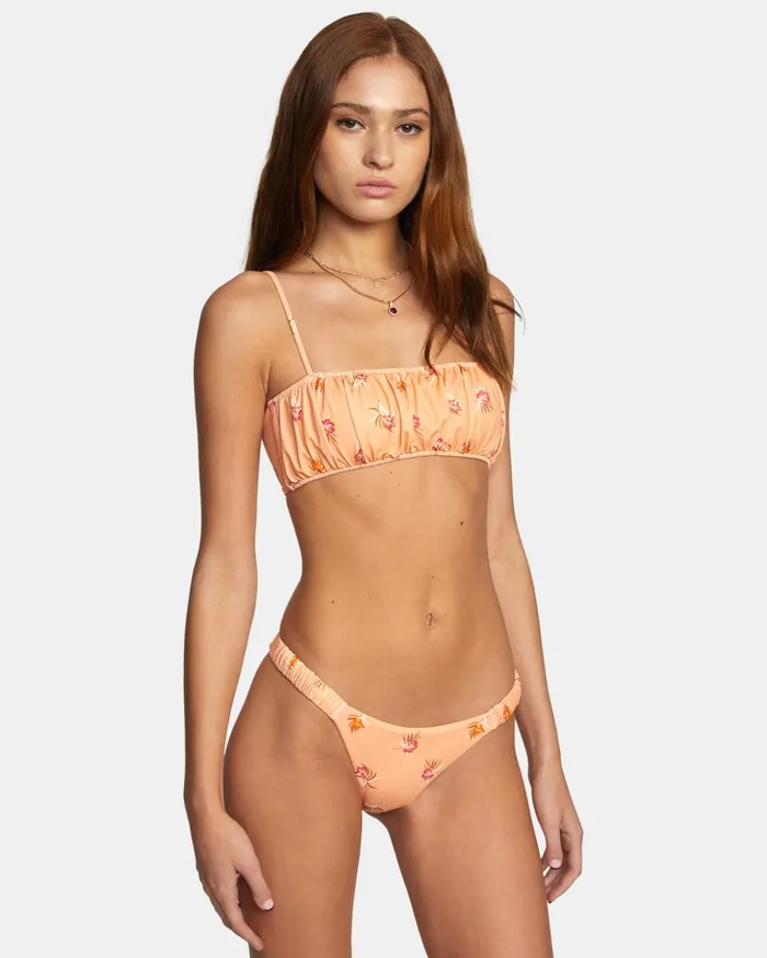 RVCA Bikini Bottoms Easy To Love French Bikini Bottoms Coral 8211 Women