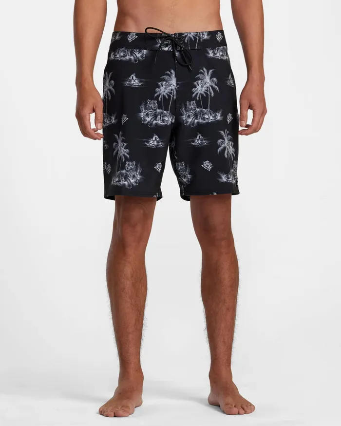 RVCA Boardshorts Benjamin Jeanjean 18034 Boardshorts Black 8211 Men