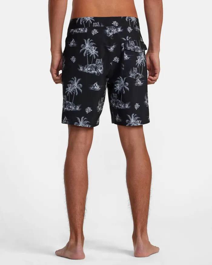 RVCA Boardshorts Benjamin Jeanjean 18034 Boardshorts Black 8211 Men