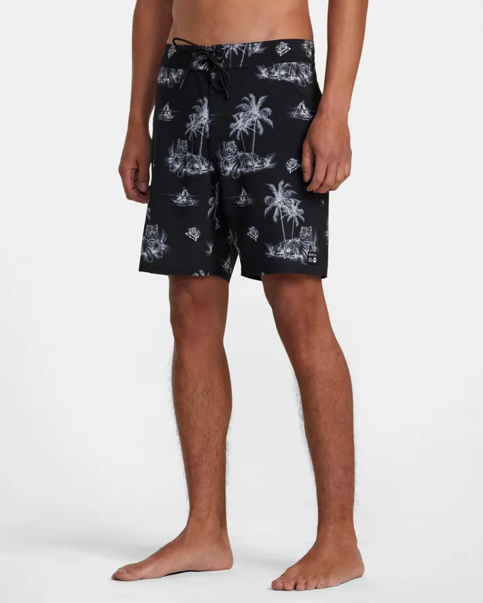 RVCA Boardshorts Benjamin Jeanjean 18034 Boardshorts Black 8211 Men