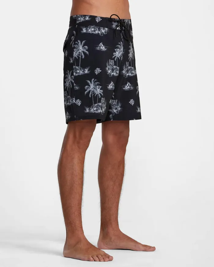 RVCA Boardshorts Benjamin Jeanjean 18034 Boardshorts Black 8211 Men