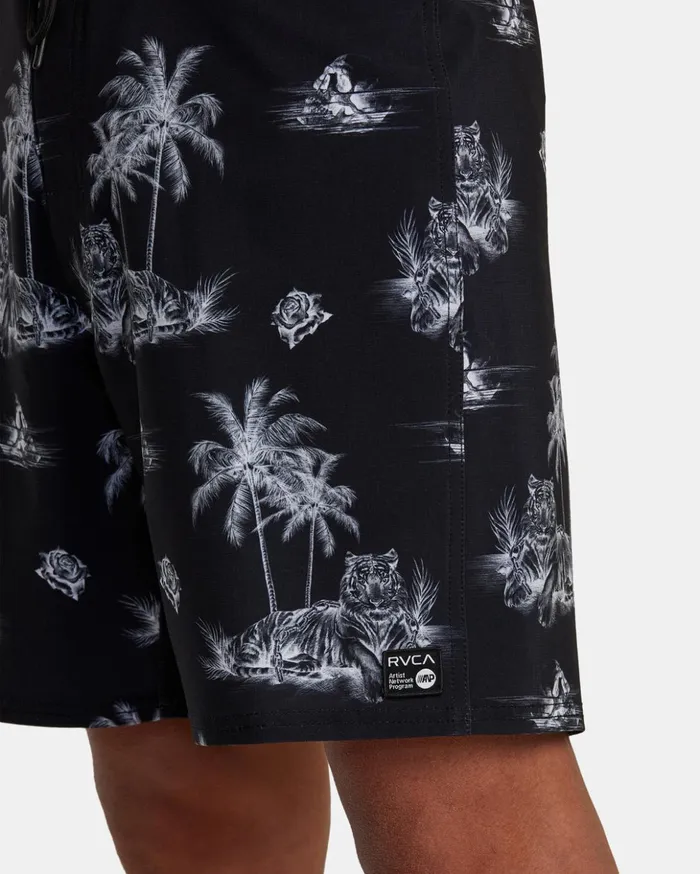 RVCA Boardshorts Benjamin Jeanjean 18034 Boardshorts Black 8211 Men