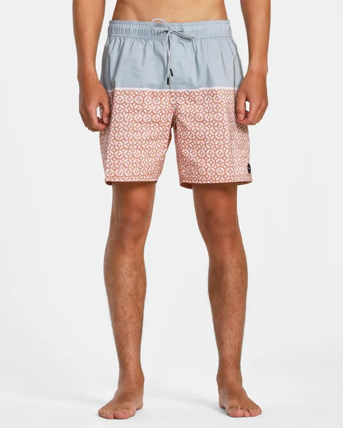 RVCA Boardshorts County Elastic Waist Boardshorts 17034 Scrub 8211 Men