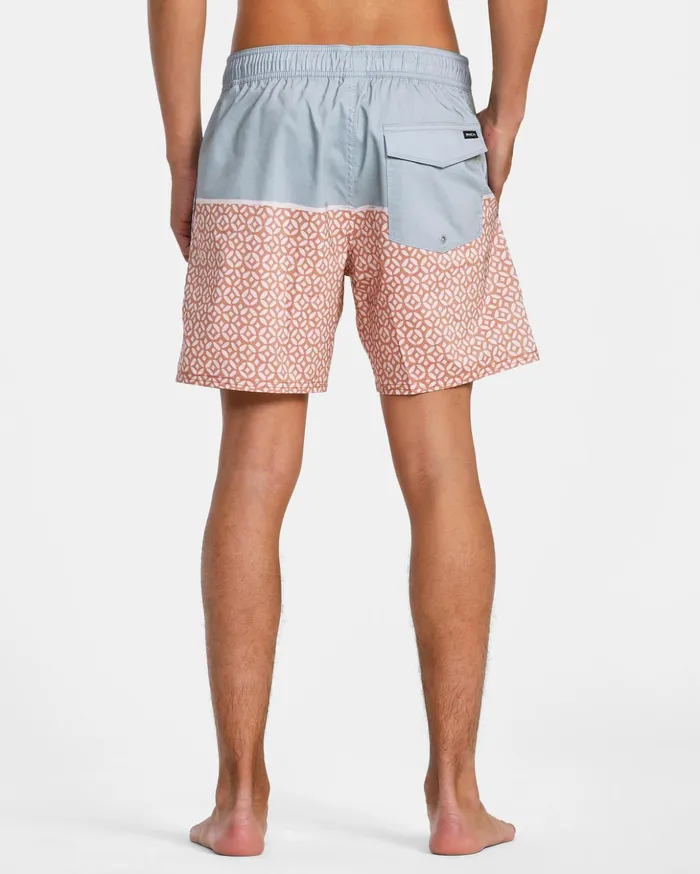 RVCA Boardshorts County Elastic Waist Boardshorts 17034 Scrub 8211 Men
