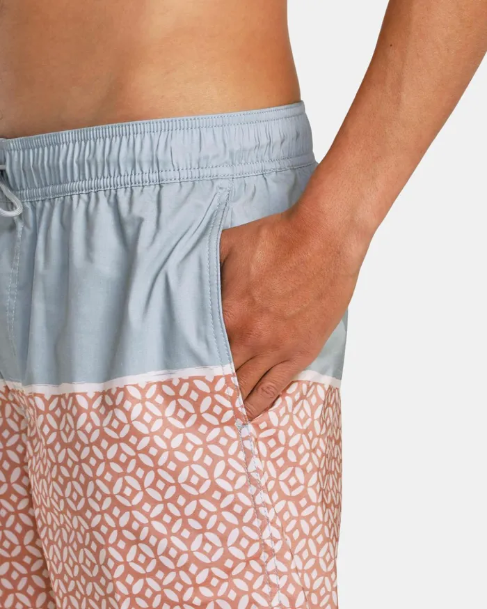 RVCA Boardshorts County Elastic Waist Boardshorts 17034 Scrub 8211 Men