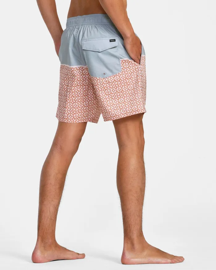 RVCA Boardshorts County Elastic Waist Boardshorts 17034 Scrub 8211 Men