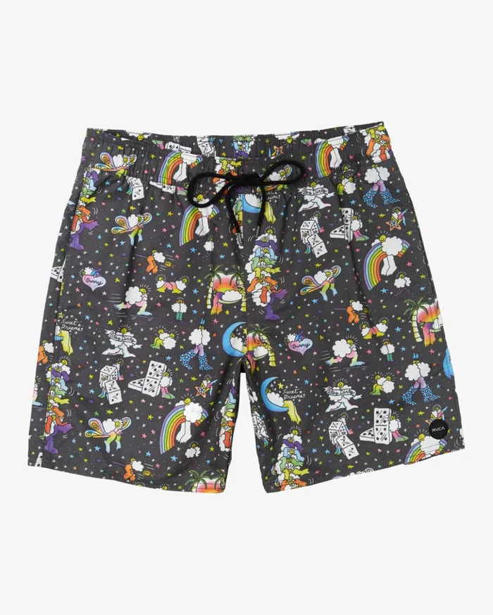 RVCA Boardshorts Jesse Lortz Elastic Boardshorts 17034 Rvca Black 8211 Men