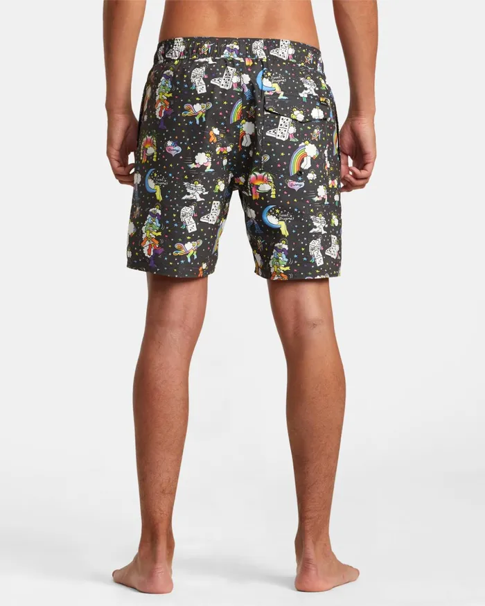 RVCA Boardshorts Jesse Lortz Elastic Boardshorts 17034 Rvca Black 8211 Men