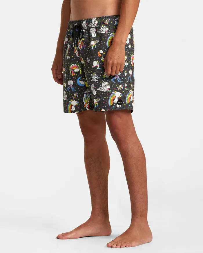 RVCA Boardshorts Jesse Lortz Elastic Boardshorts 17034 Rvca Black 8211 Men