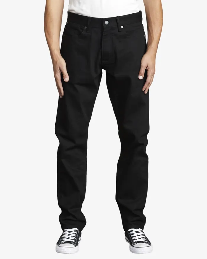 RVCA Denim Daggers Denim Jeans Black Black 8211 Men
