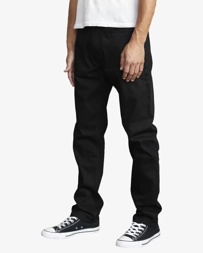 RVCA Denim Daggers Denim Jeans Black Black 8211 Men
