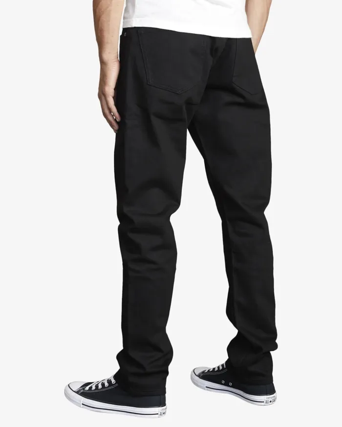 RVCA Denim Daggers Denim Jeans Black Black 8211 Men