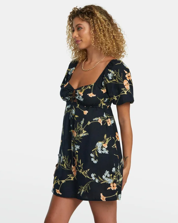 RVCA Dresses Rompers Sweet Talk Mini Dress Rvca Black 8211 Women