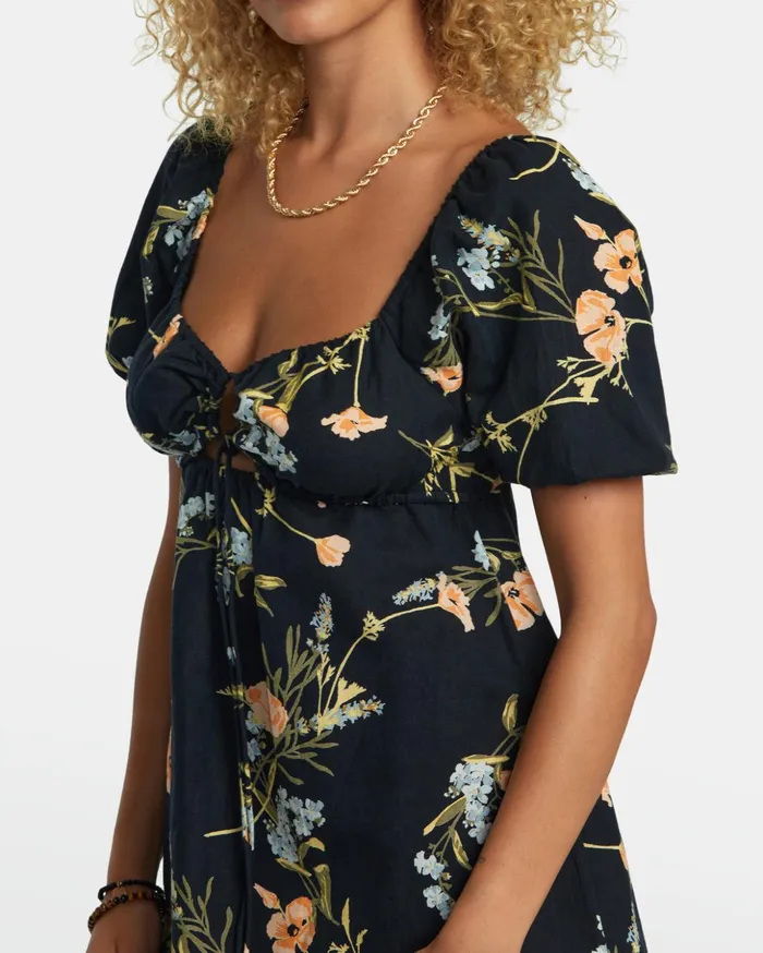 RVCA Dresses Rompers Sweet Talk Mini Dress Rvca Black 8211 Women