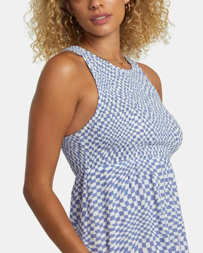 RVCA Dresses Rompers Trigger Mini Dress Coast 8211 Women