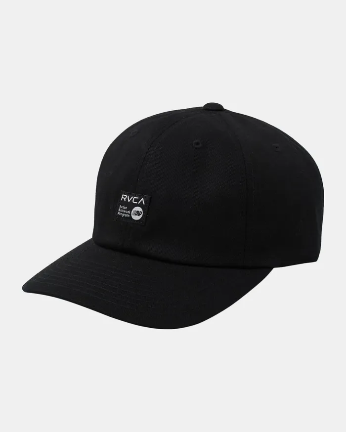 RVCA Hats Beanies ANP Daily Claspback Hat Black 8211 Men