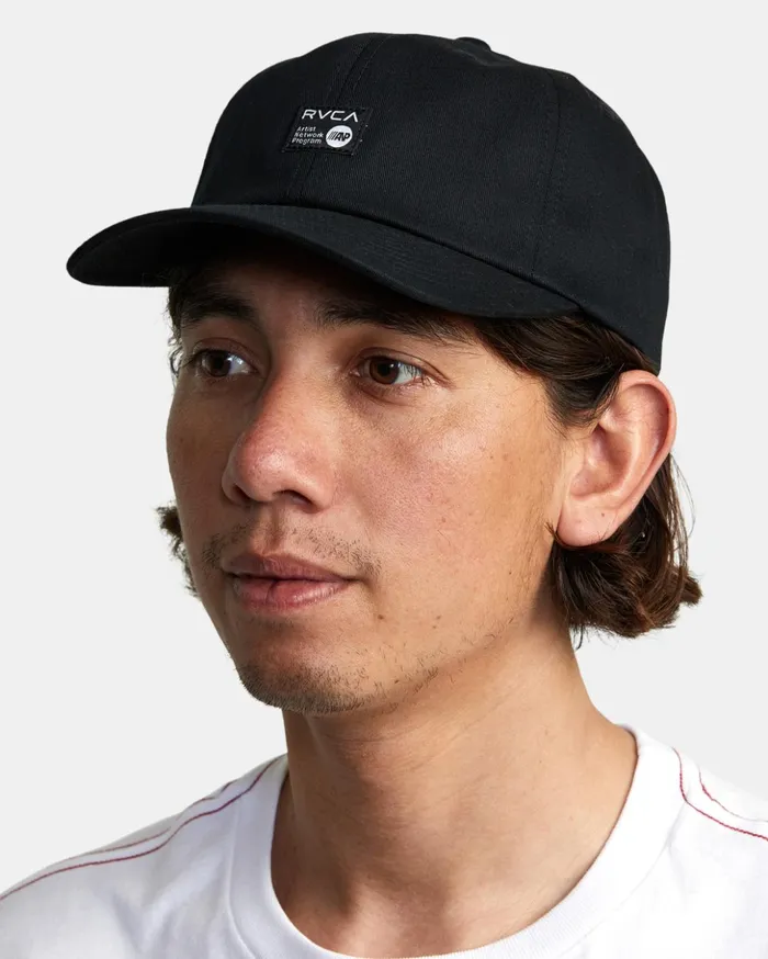 RVCA Hats Beanies ANP Daily Claspback Hat Black 8211 Men