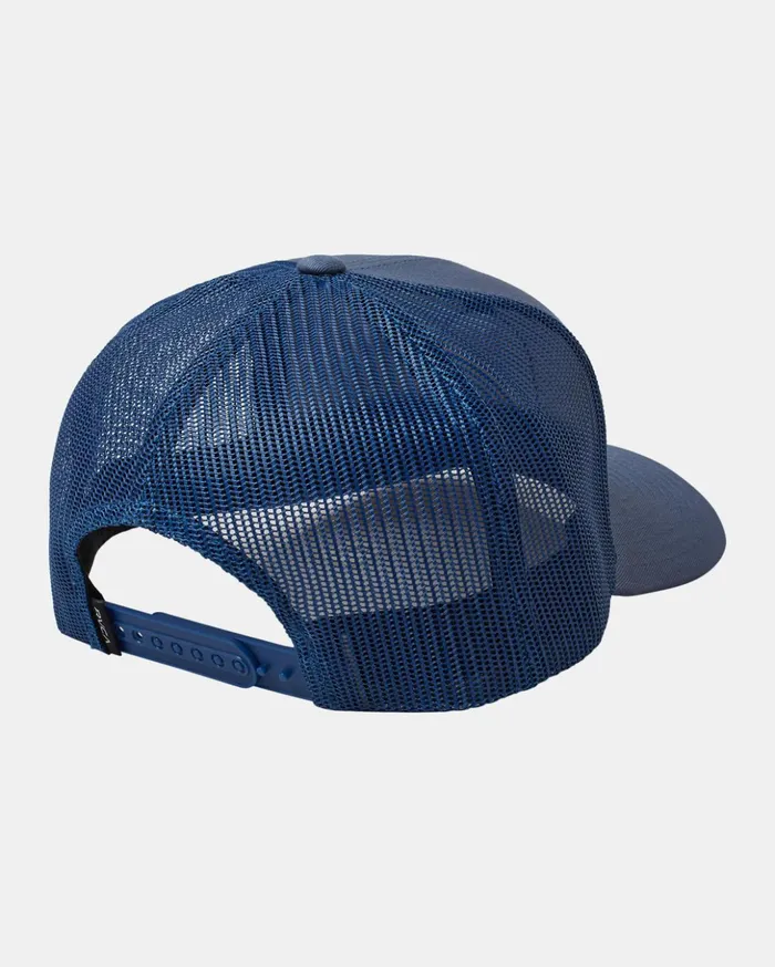 RVCA Hats Beanies Sundowner Trucker Hat Blue 8211 Men