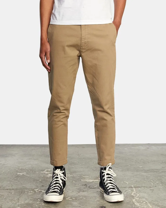 RVCA Pants HITCHER PANT Wood 8211 Men