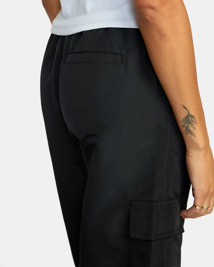 RVCA Pants Swish Cargo Track Pants Rvca Black 8211 Women