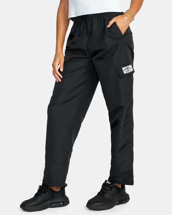 RVCA Pants Swish Cargo Track Pants Rvca Black 8211 Women