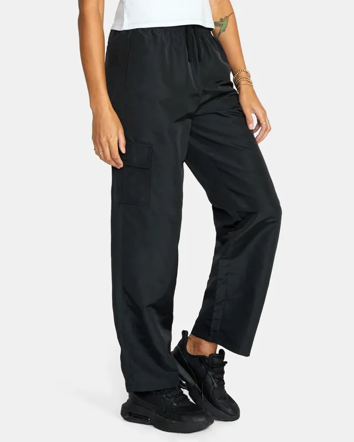 RVCA Pants Swish Cargo Track Pants Rvca Black 8211 Women