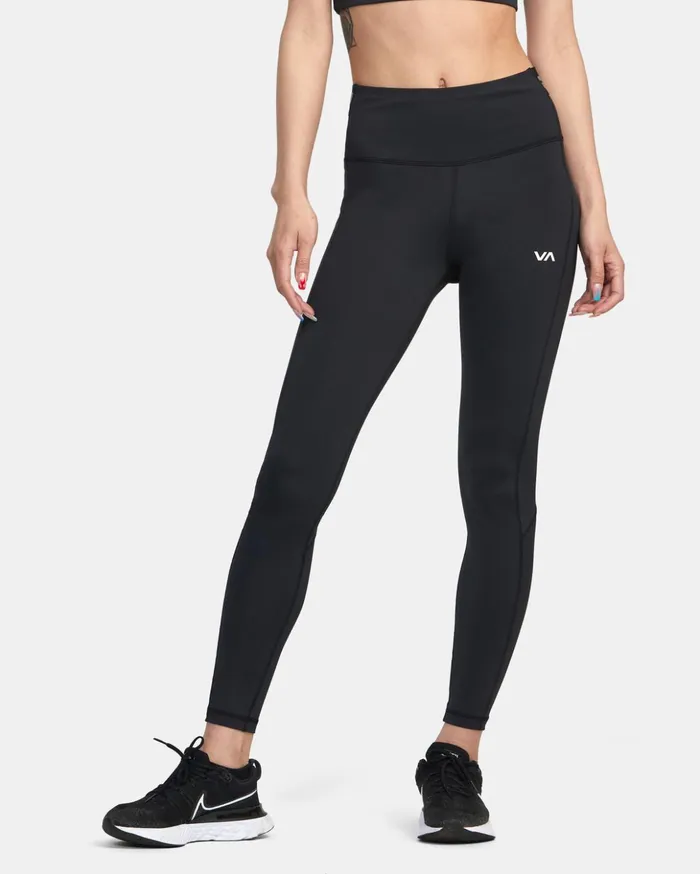RVCA Pants VA Sport Compression Tights Black 8211 Women