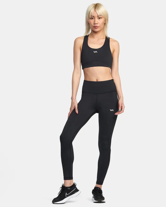 RVCA Pants VA Sport Compression Tights Black 8211 Women