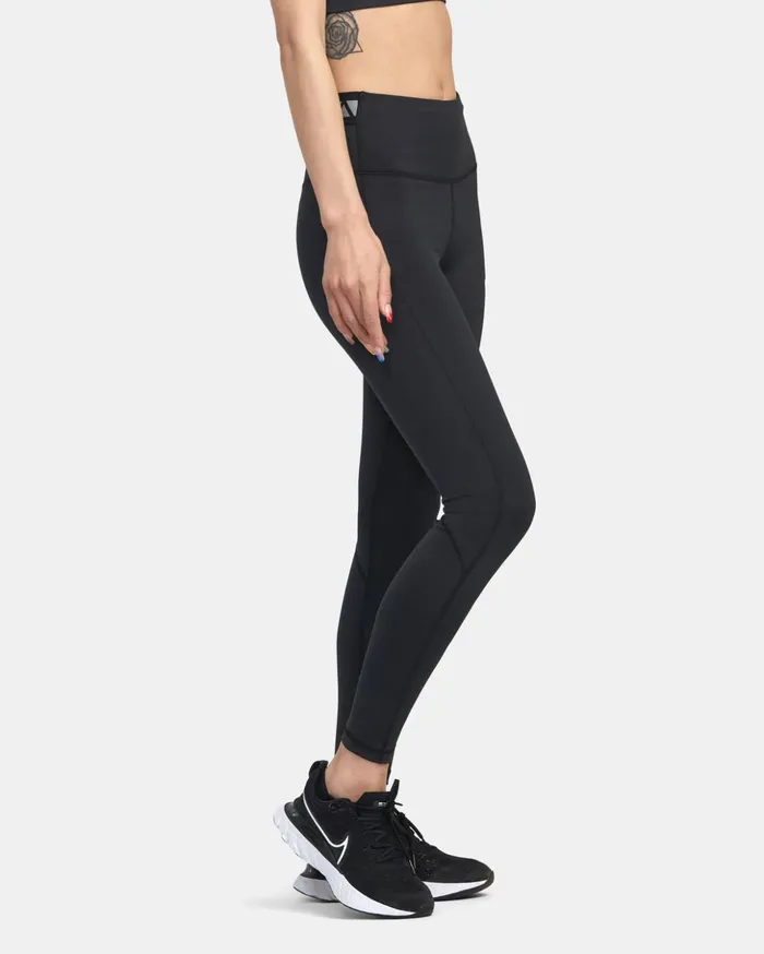 RVCA Pants VA Sport Compression Tights Black 8211 Women