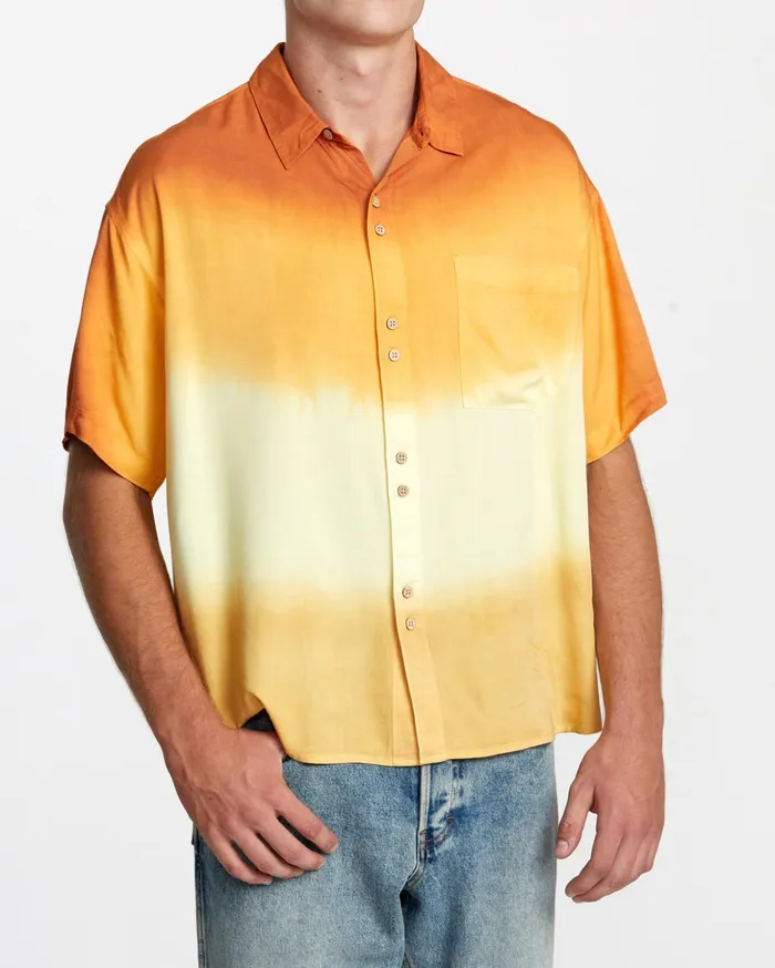 RVCA Shirts Flannels Rose Machado Swami Short Sleeve Shirt Lemon Meringue 8211 MenWomen RVCA Shirts Flannels Rose Machado Swami Short Sleeve Shirt Lemon Meringue 8211 MenWomen