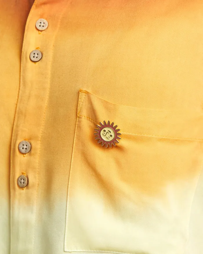RVCA Shirts Flannels Rose Machado Swami Short Sleeve Shirt Lemon Meringue 8211 MenWomen RVCA Shirts Flannels Rose Machado Swami Short Sleeve Shirt Lemon Meringue 8211 MenWomen