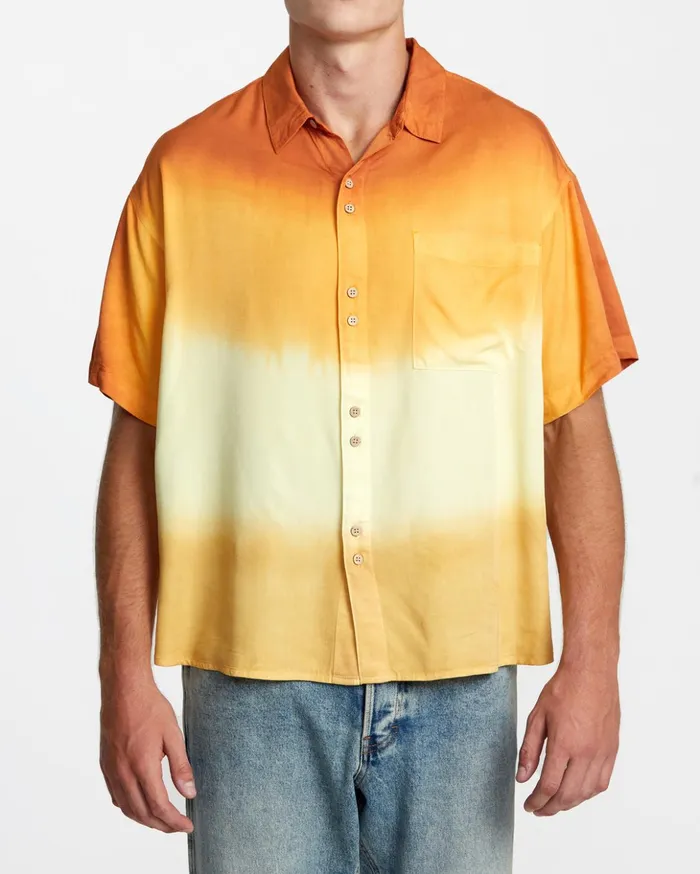 RVCA Shirts Flannels Rose Machado Swami Short Sleeve Shirt Lemon Meringue 8211 MenWomen RVCA Shirts Flannels Rose Machado Swami Short Sleeve Shirt Lemon Meringue 8211 MenWomen