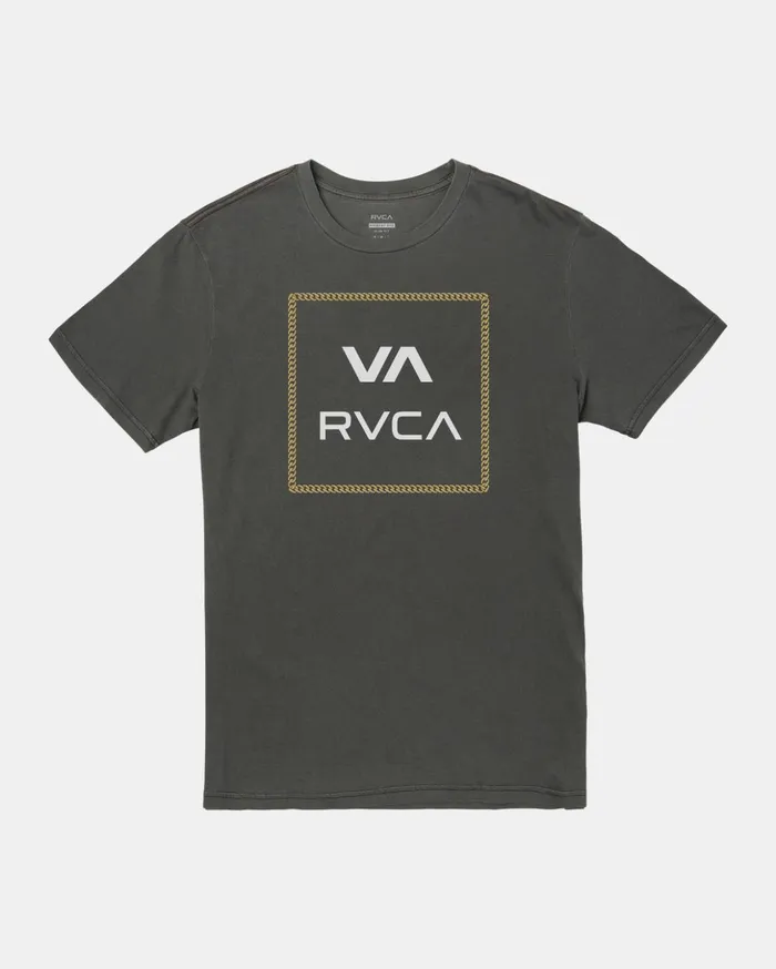 RVCA Short Sleeves VA All The Way TShirt Pirate Black 8211 Men