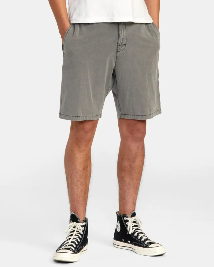RVCA Shorts Hybrids All Time Coastal Rinsed Hybrid 19034 Shorts Pirate Black 8211 Men