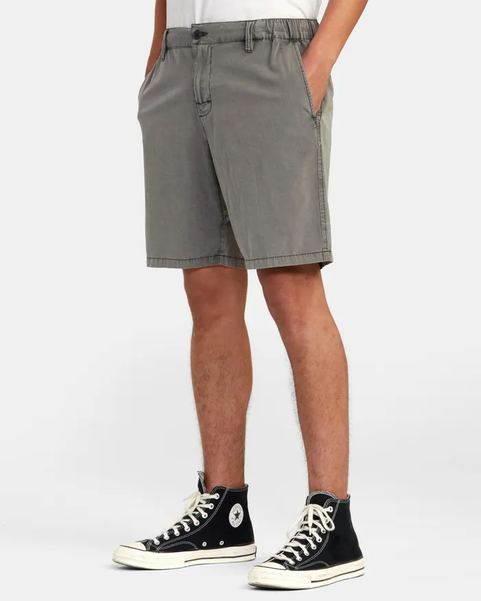 RVCA Shorts Hybrids All Time Coastal Rinsed Hybrid 19034 Shorts Pirate Black 8211 Men RVCA Shorts Hybrids All Time Coastal Rinsed Hybrid 19034 Shorts Pirate Black 8211 Men