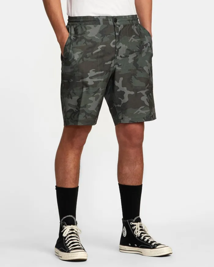 RVCA Shorts Hybrids All Time Hemp Hybrid 19034 Shorts Camo 8211 Men