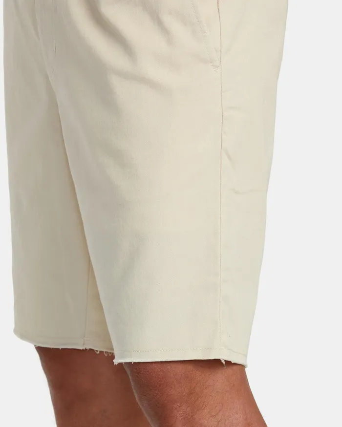 RVCA Shorts Hybrids Weekend Elastic Waist Shorts Latte 8211 Men