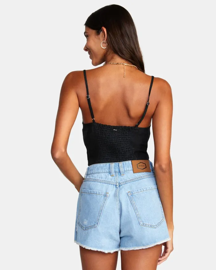 RVCA Shorts Skirts Amor Denim Shorts Light Vintage Wash 8211 Women